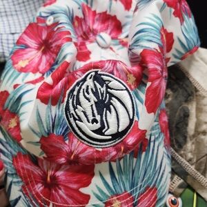 NBA Floral Patterned Cap with Black Accents